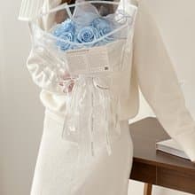 Flora Flower俄羅斯永生花束-奧蘿拉藍