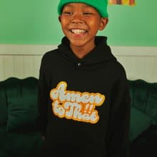 Amen hoodie_Black