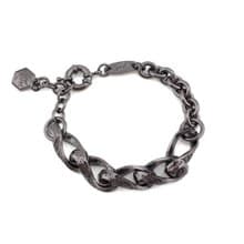 無限循環Loop聲波手鍊黑金色款