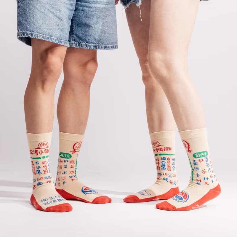 襪好台 Wow Taiwan Style Socks - 食涼 - 男 女　畢業禮物推薦