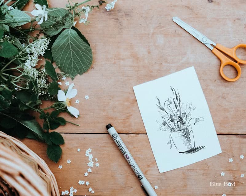 【數位】Garden clipart. Floral illustration digital