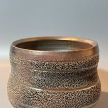 柴燒冰煙大茶碗 / 水方 / 小平凡手作