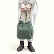BALON　オリーブ　KONBU　撥水加工ナイロン素材セミショルダーバッグ　受注製作