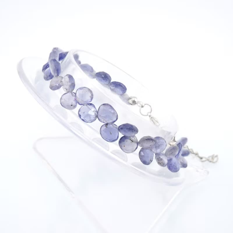 寶麗金珠寶-天然菫青石手鍊