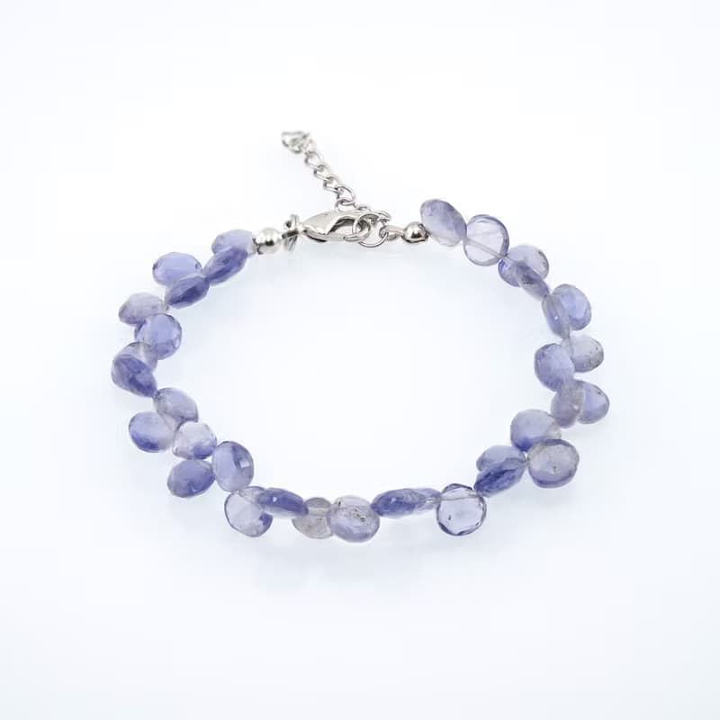 寶麗金珠寶-天然菫青石手鍊