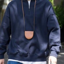 Hoody Cityboy 純色立領半拉鏈套頭衛衣 秋冬日系城市男孩寬松款
