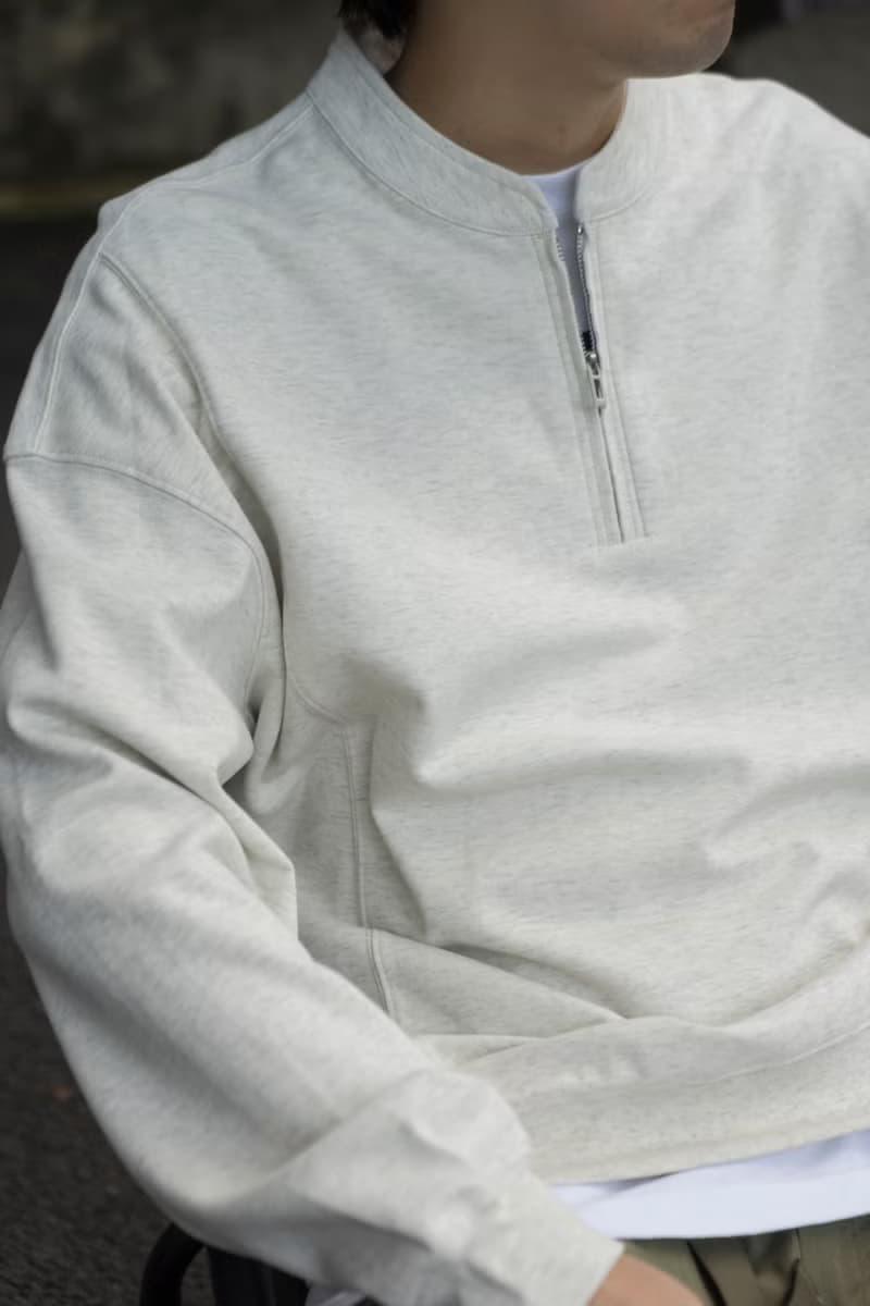 Hoody Cityboy 純色立領半拉鏈套頭衛衣 秋冬日系城市男孩寬松款