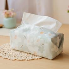 【油桐花-衛生紙套】桌上型 / 版型硬挺