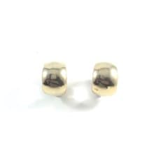Vintage Gold Hoops 70' Clip On Earrings