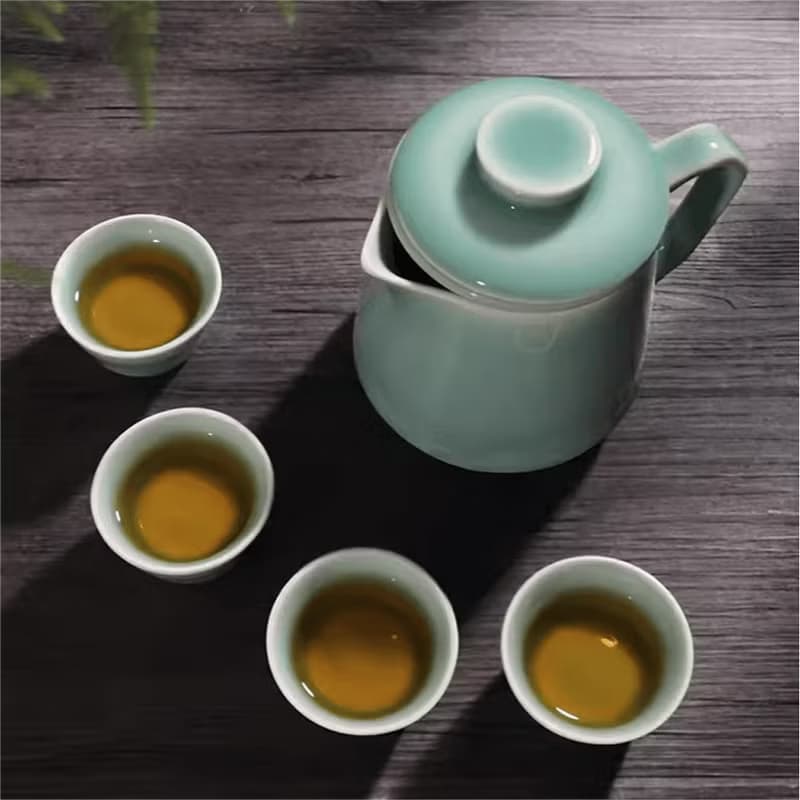 北京故宮博物院青山萬重茶杯套裝禮品伴手禮
