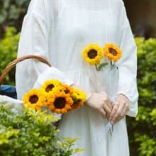 向日葵手工毛根花 畢業花束 生日花束 情人節花束