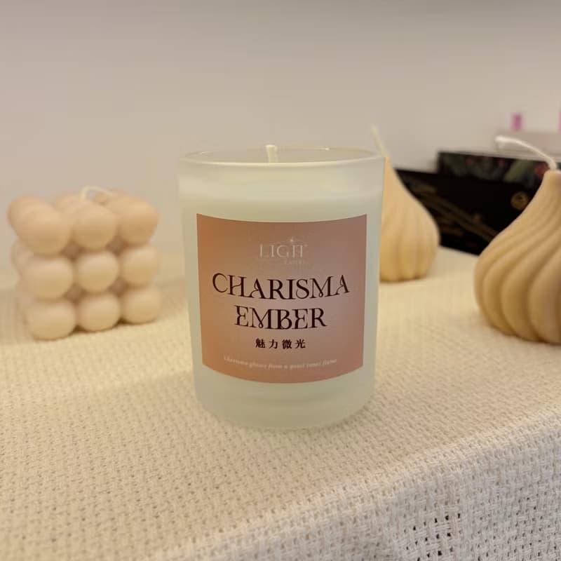 【 Light Candle 】Charisma Ember 魅力微光 | 天然大豆蠟精油