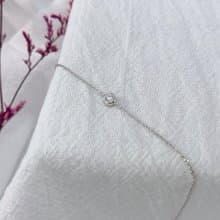 14K | 心心相印包鑽9分_手鍊