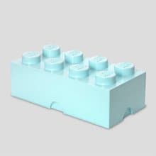 Room Copenhagen 樂高 LEGO 8凸收納盒-水藍(40041742)