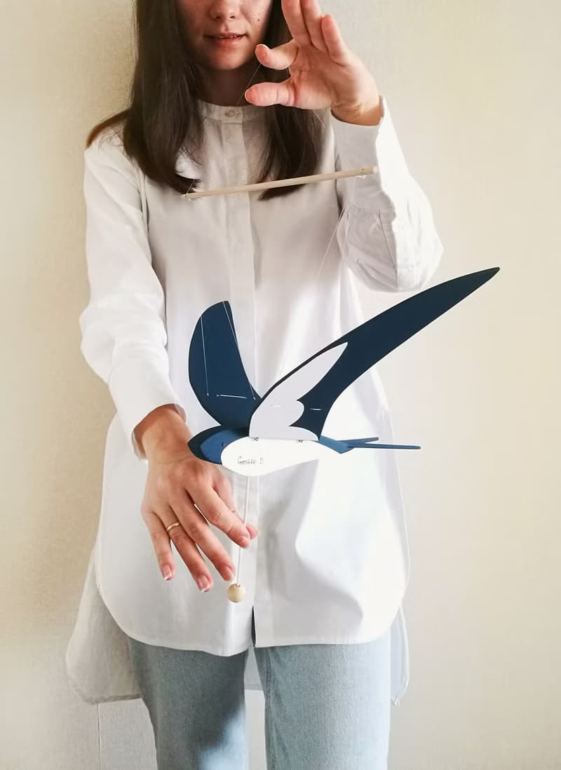 Our first home gift / Wooden flying bird / Housewarming gift / New Home Owner Gi