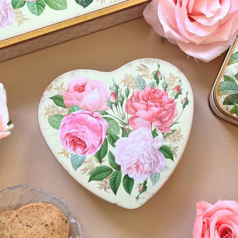Roses 古典玫瑰愛心太妃糖果禮盒