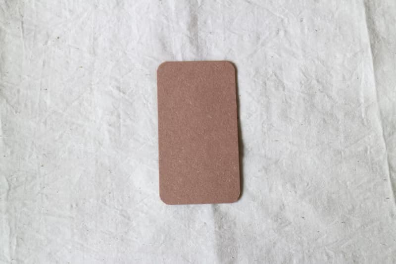 刺繡小卡 /  HOME 房子書籤