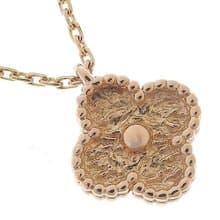 【日本直送】ヴァンクリーフ&アーペル Van Cleef & Arpels スウィートアルハンブラ ネックレス K18PG クローバー レディース【中古】