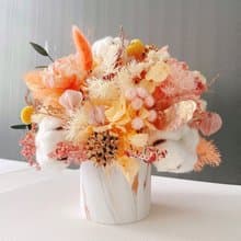 Miss。花謎 【微甜奏鳴曲】開幕盆花 開幕花禮 圓形桌花