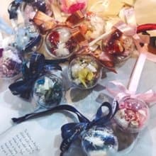 - WM - 乾燥花小花球 買十送一 婚禮小物 壓克力花球 乾燥花