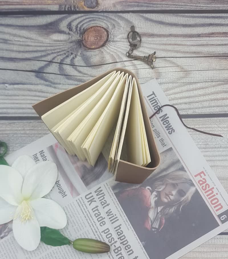 Pharaoh Inspired Stitching Journal - Tan