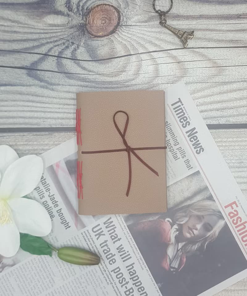 Pharaoh Inspired Stitching Journal - Tan