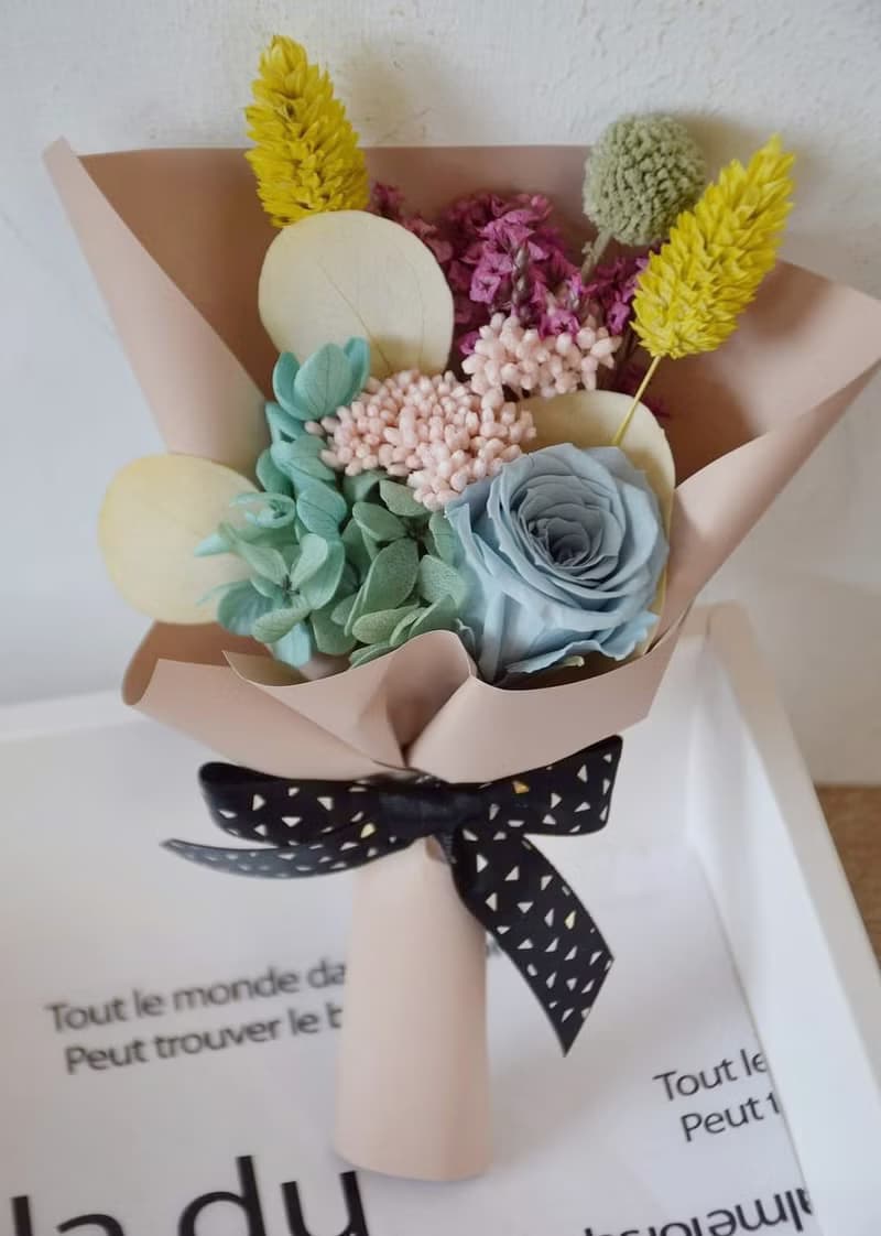 永生花束花卡禮盒