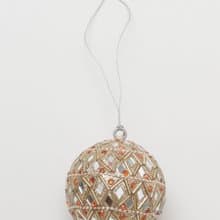Glitter Ball Christmas Ornaments