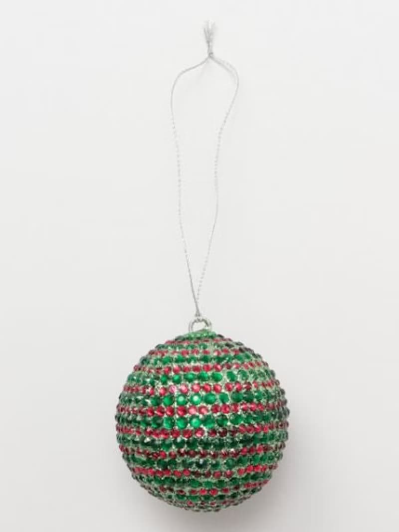 Glitter Ball Christmas Ornaments