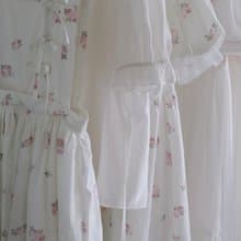 復古田園  手工翻領   vintage襯衫