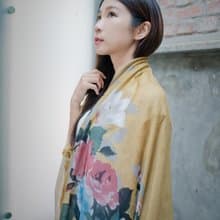 Unni古典長絲巾 遮曬 擋風 披肩 scarf 圍巾 保暖 柔滑 保暖 圍脖