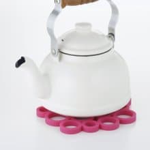 日本【SALUS 佐藤金屬】圈圈矽膠隔熱墊