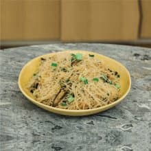 KOGA 許家陶器品 陶質六角中盤 (窯黃)