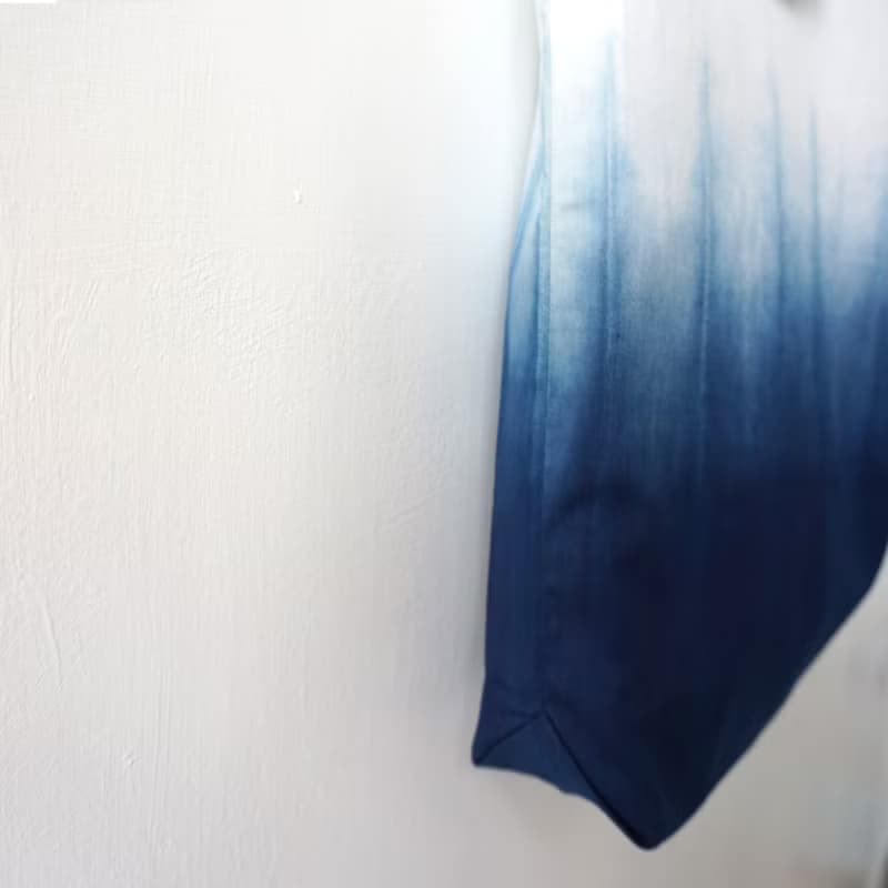 S.A x Spruce Forest 藍染杉樹林自然圖案托特包