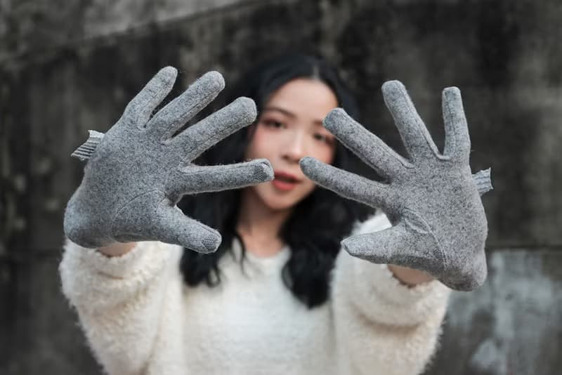 unni璀璨奪目羊毛手套(禦寒.保暖.觸屏)擋風 滑雪 絨毛 gloves 羊
