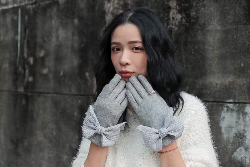 unni璀璨奪目羊毛手套(禦寒.保暖.觸屏)擋風 滑雪 絨毛 gloves 羊
