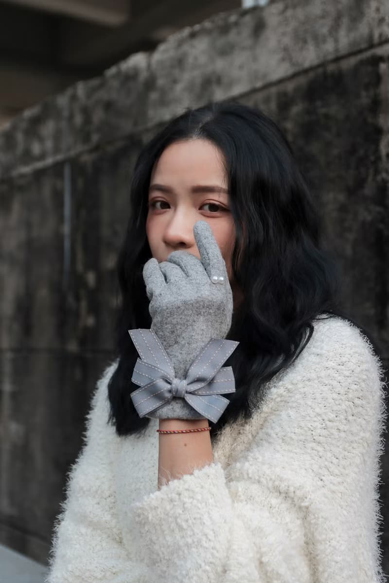 unni璀璨奪目羊毛手套(禦寒.保暖.觸屏)擋風 滑雪 絨毛 gloves 羊