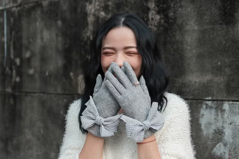 unni璀璨奪目羊毛手套(禦寒.保暖.觸屏)擋風 滑雪 絨毛 gloves 羊