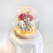 帶路雞花禮 羊毛氈設計 結婚/歸寧/喜慶祝賀小物