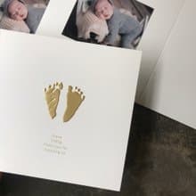 彌月卡/訂做腳ㄚ+姓名+照片/100張