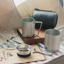 買就送 隔熱不鏽鋼杯-250ml丨Driver SHARE手沖咖啡組