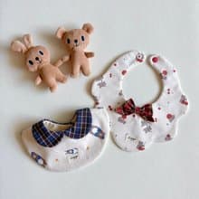 Tanpopo 手作寶寶小物 | 復古學院系列圍兜