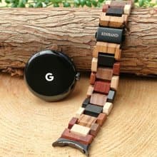 【木製バンド】EINBAND Google Pixel Watch 天然木 木のベルト MIX WOOD【A】