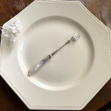 50453-珍稀19世紀末珍珠母貝叉