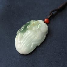 鼠來寶 | 冰糯種綠翡 | 天然翡翠玉珮擺件