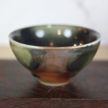 【送禮好物】120ml 天目釉 柴燒茶杯 茶碗 鶯歌名家葉敏祥作品