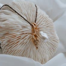 貝殼與珍珠海洋邂逅項鍊 Seashell and Pearl Necklace
