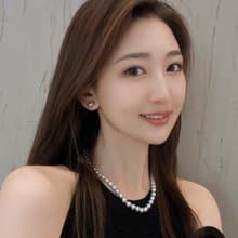 串鏈 天然海水珍珠 akoya 真多麻 炫彩 純銀 雙扣