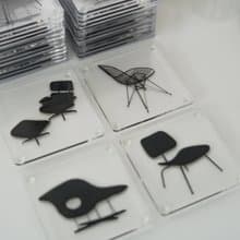 美國 MoMA 伊姆斯杯墊 亞克力杯墊隔熱墊 家用咖啡杯杯墊裝飾墊