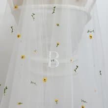 Little Sunflower  : Wedding bridal veil